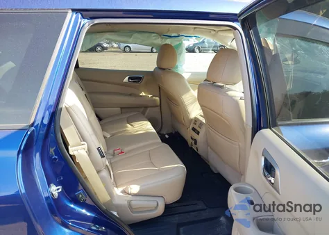 2019 Nissan Pathfinder Platinum z USA, uszkodzony, nr VIN 5N1DR2MM9KC624845